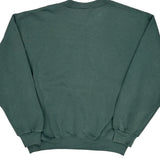 90s Blank Russell Athletic Sweatshirt - Large Green Cotton