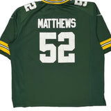 Green Bay Packers Nike Nfl Football Jersey - 2XL Yellow Polyester