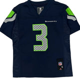 Age 5-6 Seahawkes Nfl Football Jersey - Small Navy Polyester