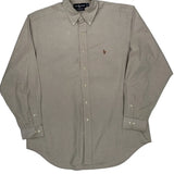 Ralph Lauren Shirt - Large Beige Cotton