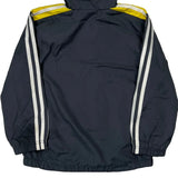 Age 5 Adidas Striped Windbreaker - XS Yellow Polyester