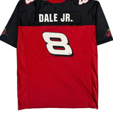 Dale Jr. Winners Circle Nascar Jersey - Large Red Polyester