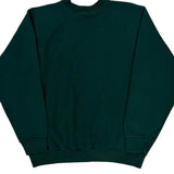Made In USA 90S Blank Fruit Of The Loom Sweatshirt - Medium Green Cotton