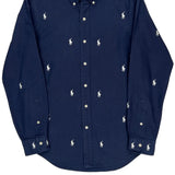 Ralph Lauren Shirt - Small Navy Cotton