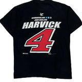 Kevin Harvick Chase Authentics Nascar T-Shirt - Medium Black Cotton
