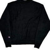 Champion Sweatshirt - Medium Black Cotton Blend