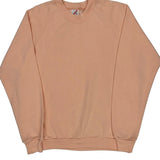 1990'S Blank Made In USA Jerzees Sweatshirt - XL Pink Cotton