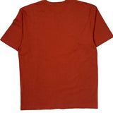 Carhartt T-Shirt - Medium Red Cotton