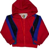 Age 2 London Fog Windbreaker - 2XS Red Nylon