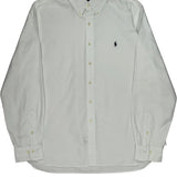 Ralph Lauren Shirt - XL White Cotton