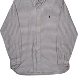 Ralph Lauren Checked Shirt - Large Pink Cotton