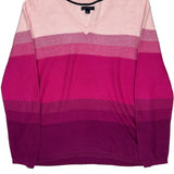 Tommy Hilfiger Jumper - Large Purple Cotton