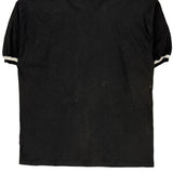 Number 1 Dad Signal Sports Graphic T-Shirt - XL Black Cotton