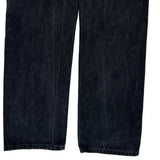 505 Levis Jeans - 35W 30L Black Cotton