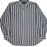 Blaire Ralph Lauren Striped Shirt - 2XL Blue Cotton