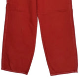 Levis Carpenter Trousers - 34W 31L Red Cotton