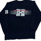 85 Tommy Jeans College Long Sleeve T-Shirt - Large Black Cotton