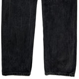 Levis 505 Jeans - 32W 32L Black Cotton