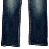 Big Star Contrast Stitch Jeans - 32W US 6 Dark Wash Cotton