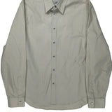 Armani Exchange Shirt - Large Beige Cotton