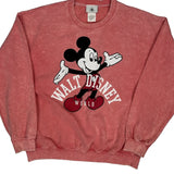 Disney Sweatshirt - Large Pink Cotton Blend