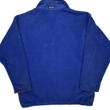 Made In USA Polartec Regulator Patagonia Fleece Jacket - Large Blue Polyester