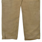 Carhartt Carpenter Trousers - 35W 34L Beige Cotton