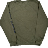 Carhartt Tall Sweatshirt - Large Green Cotton