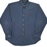 Blaire Ralph Lauren Shirt - Large Blue Cotton