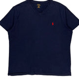 Polo By Ralph Lauren T-Shirt - Large Navy Cotton