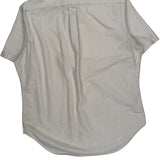 Ralph Lauren Striped Short Sleeve Shirt - Large Pink Cotton