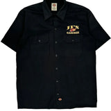 Dickies Graphic Short Sleeve Shirt - Medium Black Cotton