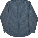 Ralph Lauren Checked Shirt - XL Blue Cotton
