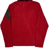 The North Face Fleece - Medium Red Polyester