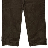 Nautica Cord Trousers - 34″ Waist Brown Cotton