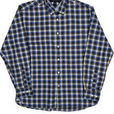 Tommy Hilfiger Checked Shirt - Medium Black Cotton
