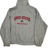 Ohio State Buckeyes Puma Graphic Hoodie - 2XL Grey Cotton Blend