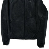 Champion Fleece Jacket - Large Black Polyester