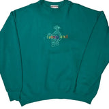 Disneyland Disney Graphic Sweatshirt - 2XL Green Cotton