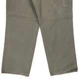 Carhartt Double Knee Carpenter Pants - 34W 30L Gray Cotton