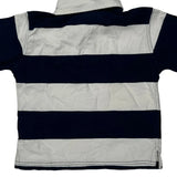 Age 4 Polo By Ralph Lauren Striped Polo Shirt - Small Navy Cotton