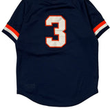 Detroit Tigers Mitchell & Ness Graphic Jersey - Medium Navy Polyester