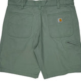 Carhartt Chino Shorts - 38W 10L Green Cotton
