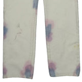 Levis 501 Tie-Dye Jeans - 28W 30L Multicoloured Cotton