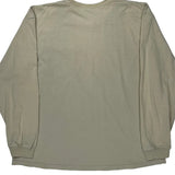 Carhartt Long Sleeve T-Shirt - Large Beige Cotton