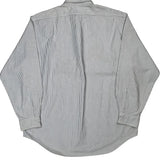 Ralph Lauren Striped Shirt - XL White Cotton