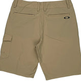 Oakley Cargo Shorts - 32″ Waist Beige Polyester