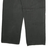 Carhartt Double Knee Overalls - 40W 34L Black Cotton