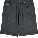 Enyce Denim Shorts - 36W 13L Gray Cotton Blend