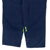 Carhartt Trousers - 36W 32L Navy Cotton Blend